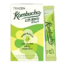 TEAZEN Kombucha au Raisin Shine Muscat – Boisson Hydratante & Électrolytes – Sans Sucre – Probiotiques & Prébiotiques Actifs – 10 Sticks